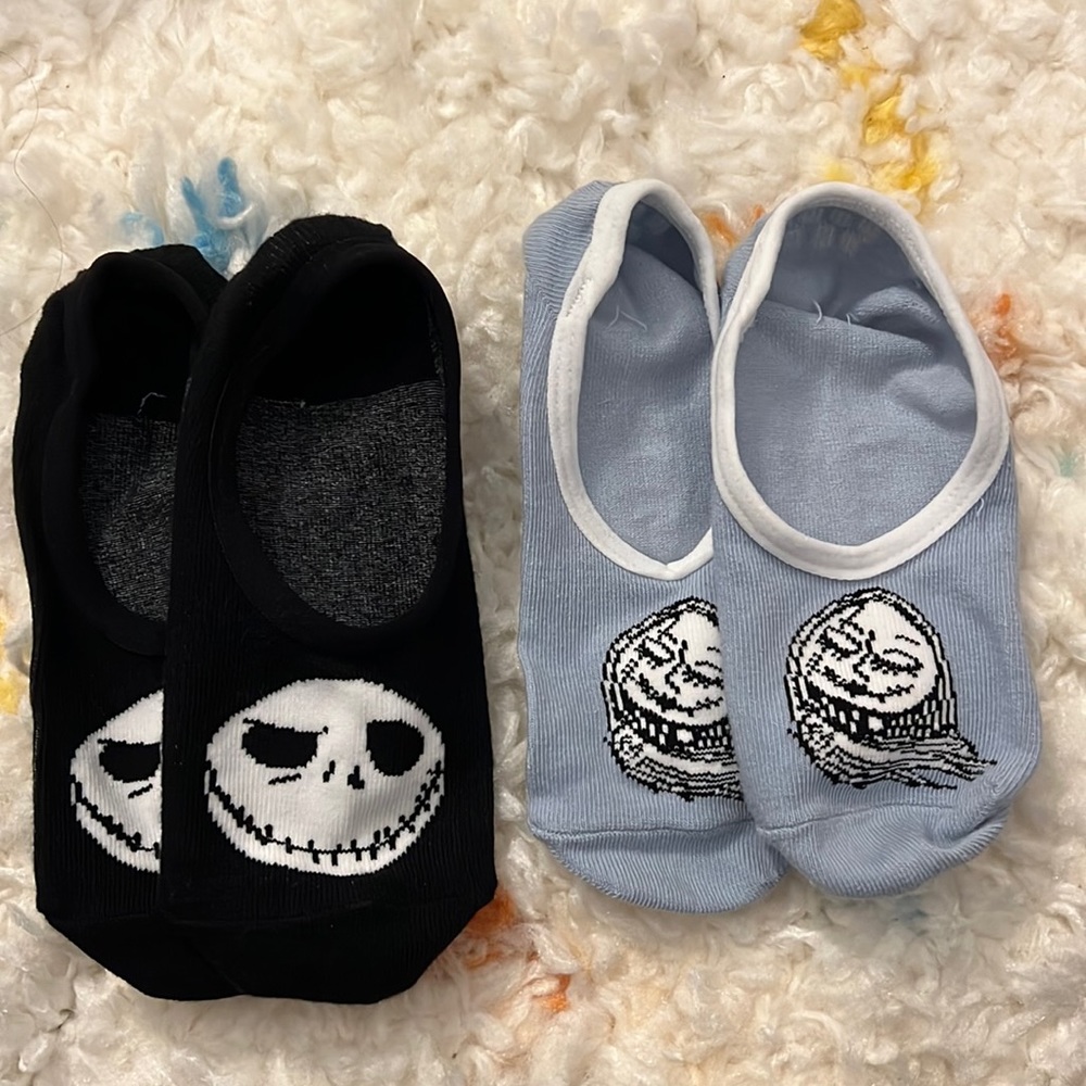 NWOT Vans x Disney Nightmare Before Christmas Socks